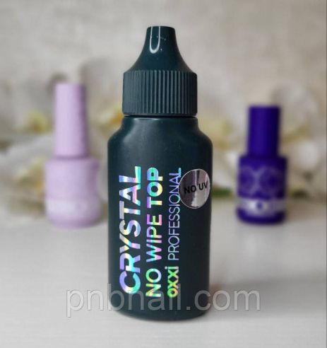 OXXI Top Crystal no-wipe NO UV (без УФ)/ 10 мл, 15 мл, 30 мл 30 мл