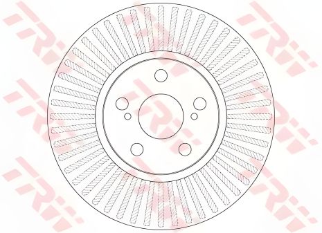 Тормозной диск TOYOTA SUBARU, SUBARU, TRW (DF6234) Тормозной диск TOYOTA SUBARU, SUBARU, TRW (DF6234)