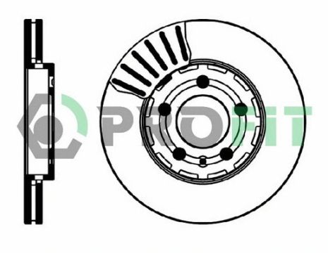 Диск тормозной TOYOTA RAV, SEAT IBIZA, PROFIT (50100927) Диск тормозной TOYOTA RAV, SEAT IBIZA, PROFIT (50100927)