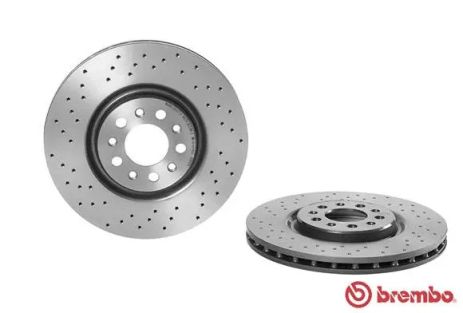 Диск гальмівний ALFA ROMEO, BREMBO (0993652X)