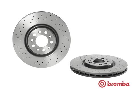 Тормозной диск для ALFA ROMEO, BREMBO (0993652X)