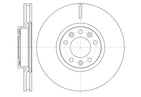 Гальмівний диск для PEUGEOT, REMSA (6147210) Гальмівний диск для PEUGEOT, REMSA (6147210)