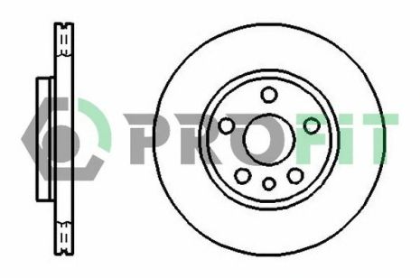 Диск гальмівний FIAT SCUDO, CITROËN JUMPY, PROFIT (50100842) Диск гальмівний FIAT SCUDO, CITROËN JUMPY, PROFIT (50100842)