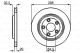 Диск гальмівний JAGUAR JAGUAR XJ, JAGUAR XJ, BOSCH (0986478777) Диск гальмівний JAGUAR JAGUAR XJ, JAGUAR XJ, BOSCH (0986478777)