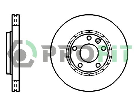 Гальмівний диск для NISSAN PRIMASTAR, VAUXHALL VIVARO, PROFIT (50101204) Гальмівний диск для NISSAN PRIMASTAR, VAUXHALL VIVARO, PROFIT (50101204)