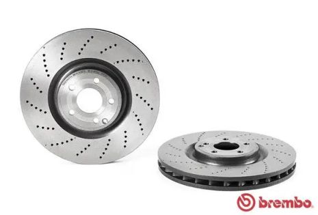 Диск тормозной MERCEDES-BENZ CLS, BREMBO (09B74751)