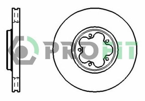 Диск гальмівний FORD TRANSIT, PROFIT (50101113) Диск гальмівний FORD TRANSIT, PROFIT (50101113)