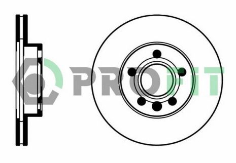 Диск гальмівний VW TRANSPORTER, PROFIT (50101010) Диск гальмівний VW TRANSPORTER, PROFIT (50101010)