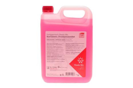 Антифриз G12 -35°C готовый красный FEBI (5л), FEBI BILSTEIN (172006)