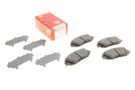 Комплект гальмівних колодок для DAIHATSU ALTIS, LEXUS ES, TOYOTA RAV4 від ZIMMERMANN (227681651)