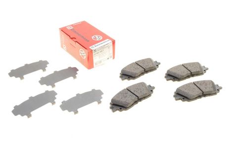 Комплект гальмівних колодок DAIHATSU ALTIS, LEXUS ES, TOYOTA RAV4, ZIMMERMANN (227681651) Комплект гальмівних колодок DAIHATSU ALTIS, LEXUS ES, TOYOTA RAV4, ZIMMERMANN (227681651)