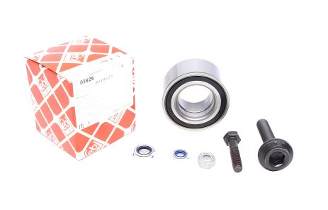 Комплект підшипника маточини AUDI 90, COUPE, 80, FEBI BILSTEIN (03625)