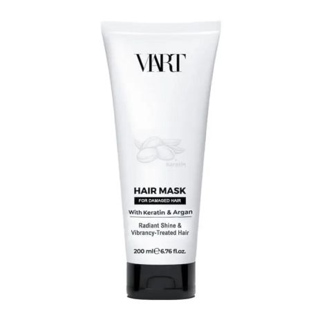 Кератинова маска VIART Hair Mask with Keratin & Argan Oil для фарбованого волосся, 200 мл