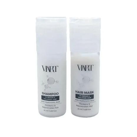 Набір VIART DUO with Hyaluronic Acid шампунь і маска для відновлення й об'єму тонкого волосся, 2х25 мл (пробники) Набір VIART DUO with Hyaluronic Acid шампунь і маска для відновлення й об'єму тонкого волосся, 2х25 мл (пробники)