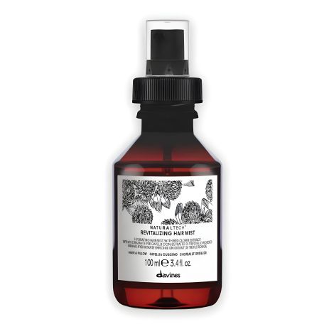 Відновлювальний спрей Davines Naturaltech Revitalizing Hair Mist для зволоження сухого волосся, 100 мл (професійний догляд)