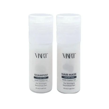 Набір VIART DUO with Castor Oil шампунь і маска для зволоження та живлення сухого волосся, 2х25 мл (пробники) Набір VIART DUO with Castor Oil шампунь і маска для зволоження та живлення сухого волосся, 2х25 мл (пробники)