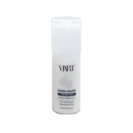 Восстанавливающая маска VIART Hair Mask with Castor Oil для увлажнения и питания сухих волос, пробник 25 мл