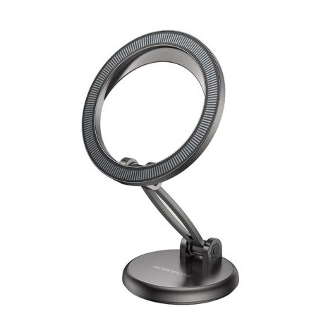 Автотримач Borofone BH114 Magnetic For IP Колір Сірий Автотримач Borofone BH114 Magnetic For IP Колір Сірий