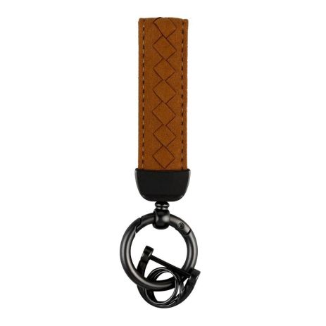 Брелок Leather Luxury Цвет Коричневый