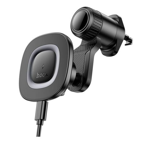 Автотримач Hoco HW30 4.5-7.0 inch Magnetic Ring Wireless 15W Автотримач Hoco HW30 4.5-7.0 inch Magnetic Ring Wireless 15W
