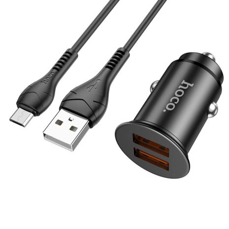 Авто Зарядное Устройство Hoco NZ1 36W QC3.0 Micro Цвет Черный Авто Зарядное Устройство Hoco NZ1 36W QC3.0 Micro Цвет Черный
