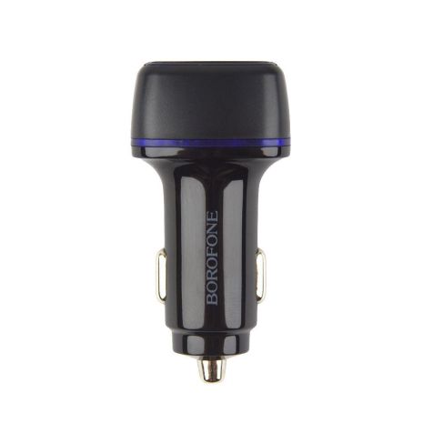 Автозарядний пристрій Borofone BZ14A PD20W+QC3.0 Type-C to Type-C 3A Колір Чорний Автозарядний пристрій Borofone BZ14A PD20W+QC3.0 Type-C to Type-C 3A Колір Чорний