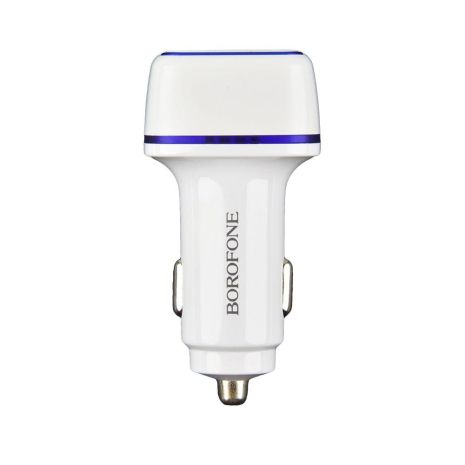 Авто Зарядное Устройство Borofone BZ14A PD20W+QC3.0 3A Цвет Белый Авто Зарядное Устройство Borofone BZ14A PD20W+QC3.0 3A Цвет Белый