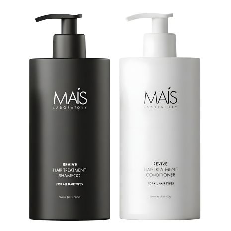 Набір Mais Revive Hair Treatment DUO шампунь і кондиціонер для відновлення пошкодженого волосся 2х500 мл Repair Набір Mais Revive Hair Treatment DUO шампунь і кондиціонер для відновлення пошкодженого волосся 2х500 мл Repair