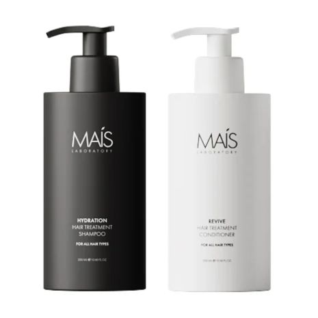 Набір Mais Hydration Hair Treatment DUO шампунь і кондиціонер для зволоження сухого волосся 2х300 мл Набір Mais Hydration Hair Treatment DUO шампунь і кондиціонер для зволоження сухого волосся 2х300 мл