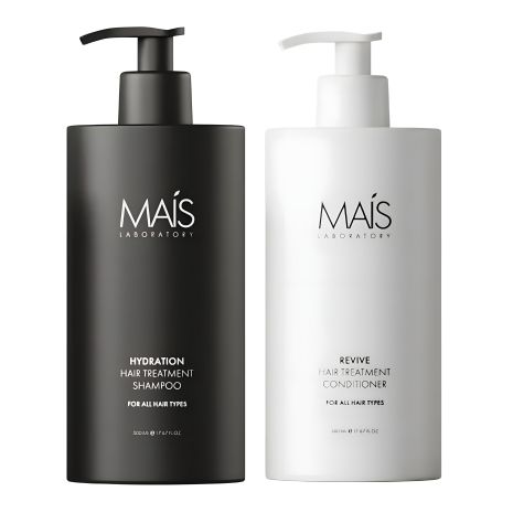 Увлажняющий набор Mais Hydration Hair Treatment DUO (шампунь и кондиционер) для сухих волос, 2x500 мл Увлажняющий набор Mais Hydration Hair Treatment DUO (шампунь и кондиционер) для сухих волос, 2x500 мл