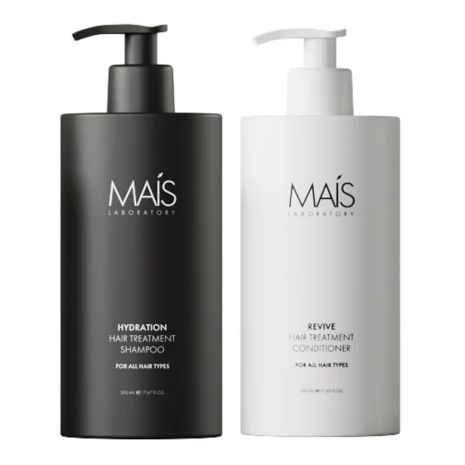 Увлажняющий набор Mais Hydration Hair Treatment DUO (шампунь и кондиционер) для сухих волос, 2x500 мл