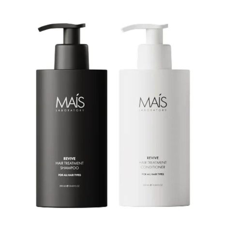 Набір Mais Revive Hair Treatment DUO шампунь і кондиціонер для відновлення пошкодженого волосся 2х300 мл Набір Mais Revive Hair Treatment DUO шампунь і кондиціонер для відновлення пошкодженого волосся 2х300 мл