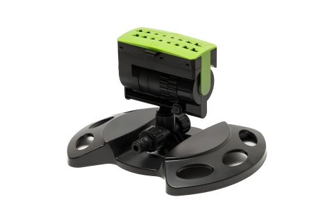 Зрошувач осциляційний ½" 16 форсунок 4 режими 3-18 м 150 м² MASTERTOOL 92-9364, для великих площ