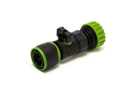 Конектор для шланга ¾" з регулювальним вентилем MASTERTOOL 92-9374 Конектор для шланга ¾" з регулювальним вентилем MASTERTOOL 92-9374
