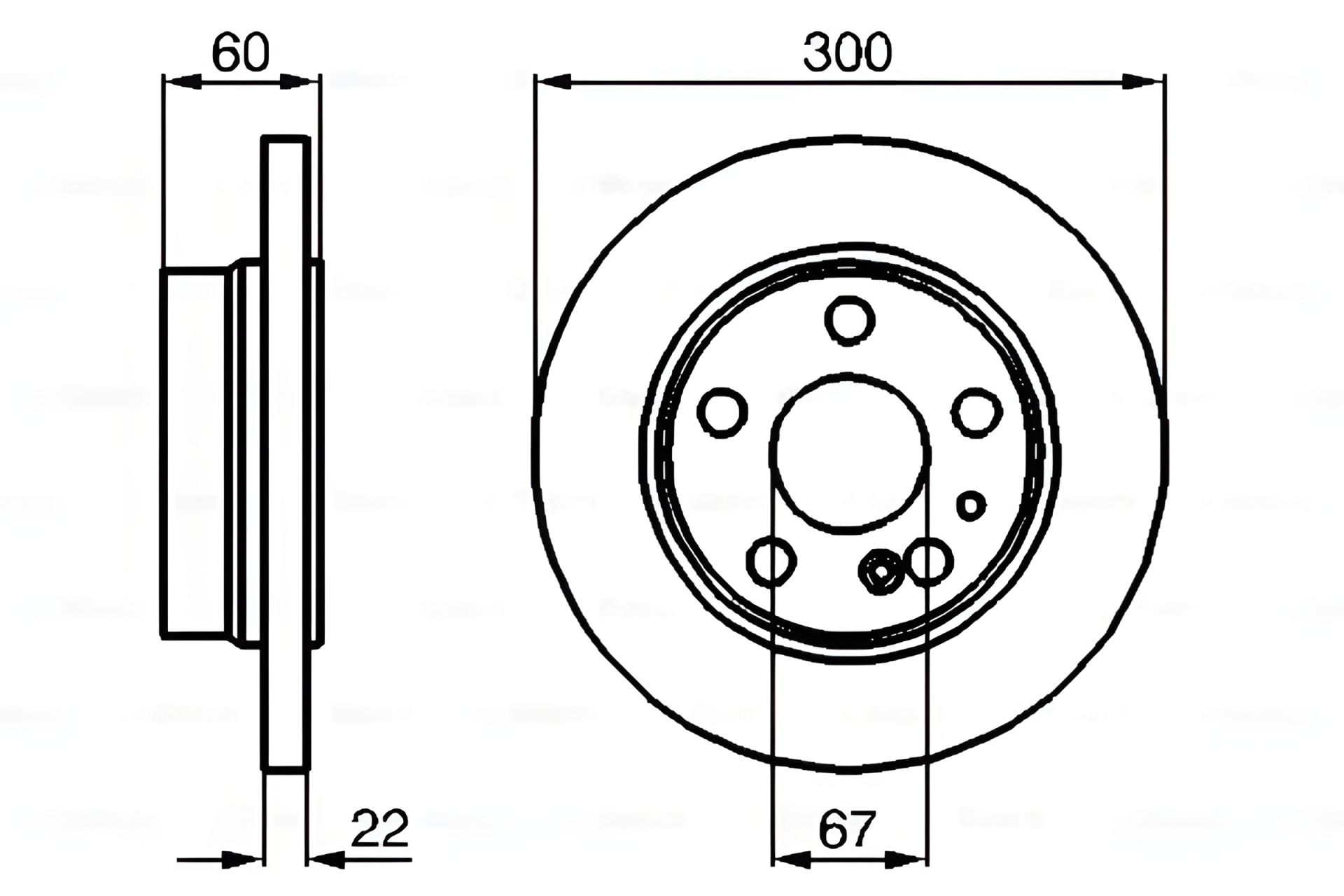 Гальмівний диск MERCEDES-BENZ S-CLASS, BOSCH (0986478566) Гальмівний диск MERCEDES-BENZ S-CLASS, BOSCH (0986478566)