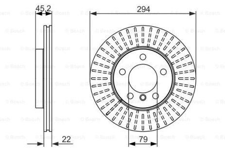 Диск тормозной MINI MINI, BOSCH (0986479725) Диск тормозной MINI MINI, BOSCH (0986479725)