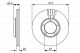 Диск гальмівний HYUNDAI H100, BOSCH (0986479696) Диск гальмівний HYUNDAI H100, BOSCH (0986479696)