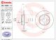 Диск тормозной FORD KA, YUGO SANA, BREMBO (08508514)