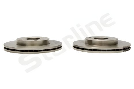 Диск гальмівний для FORD FIESTA, STARLINE (PB20986)