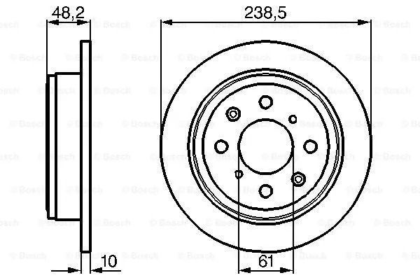 ΠΠΈΡΠΊ Π³Π°Π»ΡΠΌΡΠ²Π½ΠΈΠΉ MG MG, HONDA CIVIC, BOSCH (0986478350) ΠΠΈΡΠΊ Π³Π°Π»ΡΠΌΡΠ²Π½ΠΈΠΉ MG MG, HONDA CIVIC, BOSCH (0986478350)