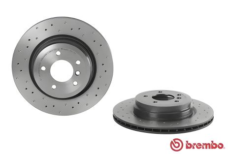 Гальмівний диск для BMW (BRILLIANCE), BREMBO (09A2701X)