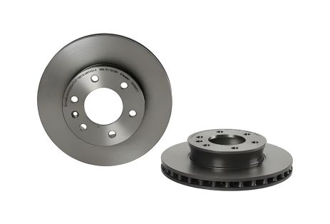 Гальмівний диск для MERCEDES-BENZ SPRINTER, BREMBO (09A89511)