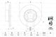 Диск гальмівний BMW 118-120 F20/316-320 F30 12, BMW 118-120, BOSCH (0986479A18) Диск гальмівний BMW 118-120 F20/316-320 F30 12, BMW 118-120, BOSCH (0986479A18)