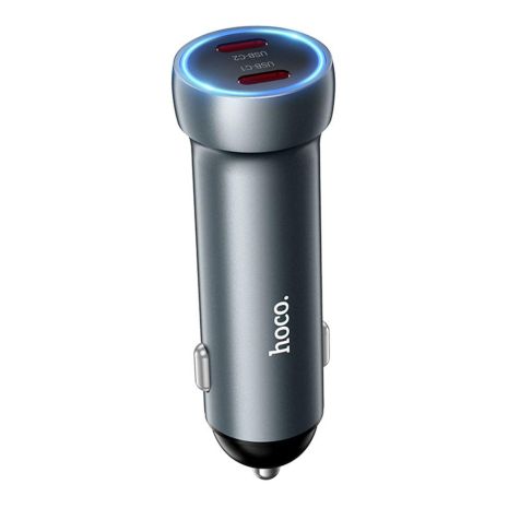 Автозарядний пристрій Hoco Z54B 2USB-C PD60W/QC3.0 Автозарядний пристрій Hoco Z54B 2USB-C PD60W/QC3.0
