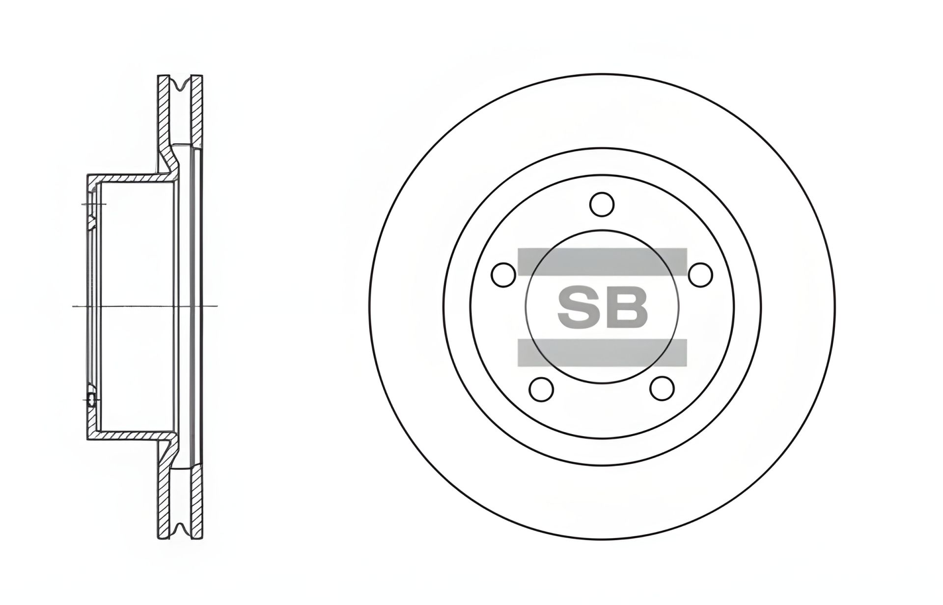 Тормозной диск для TOYOTA (FAW) и LEXUS LX, SANGSIN (HI-Q) (SD4017) Тормозной диск для TOYOTA (FAW) и LEXUS LX, SANGSIN (HI-Q) (SD4017)