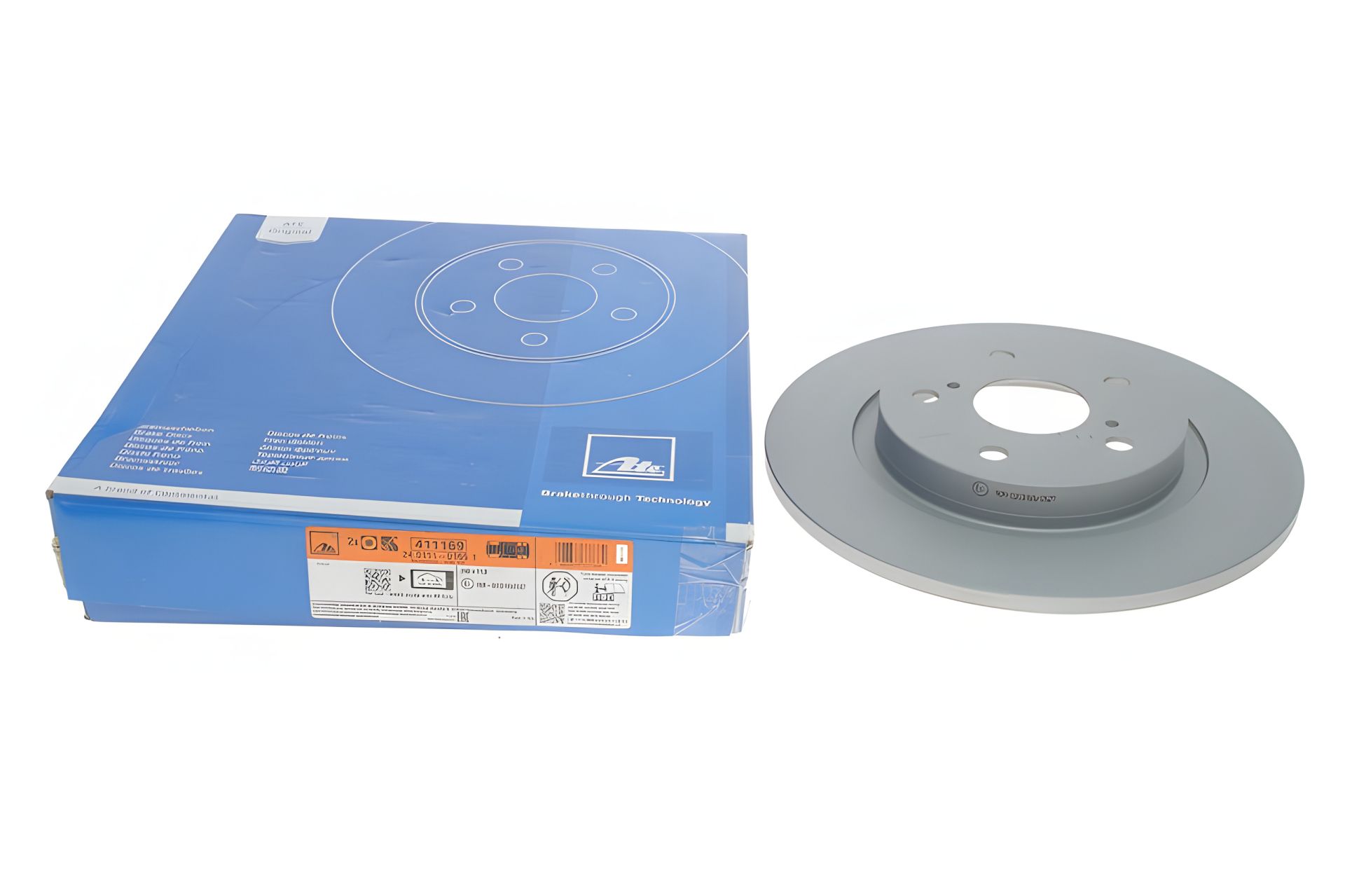 Гальмівний диск для TOYOTA AVENSIS, ATE (24011101691) Гальмівний диск для TOYOTA AVENSIS, ATE (24011101691)