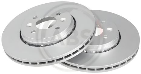 Передні гальмівні диски RENAULT, ABS (18317), пара