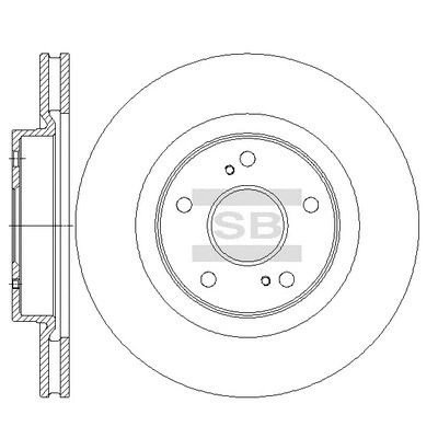 Диск тормозной SUZUKI GRAND, SANGSIN (HI-Q) (SD4801) Диск тормозной SUZUKI GRAND, SANGSIN (HI-Q) (SD4801)