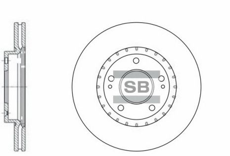Диск тормозной HYUNDAI i30, KIA CERATO, SANGSIN (SD1071) Диск тормозной HYUNDAI i30, KIA CERATO, SANGSIN (SD1071)