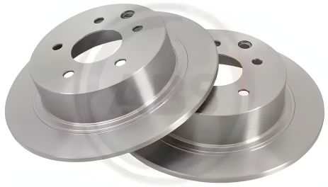 Гальмівний диск задній для Qashqai 08-, ABS (17890) 2 шт. Гальмівний диск задній для Qashqai 08-, ABS (17890) 2 шт.